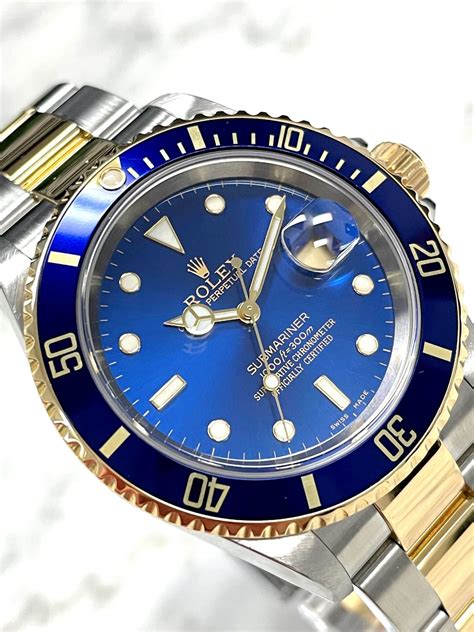 rolex submariner dial material|Rolex Submariner two tone blue.